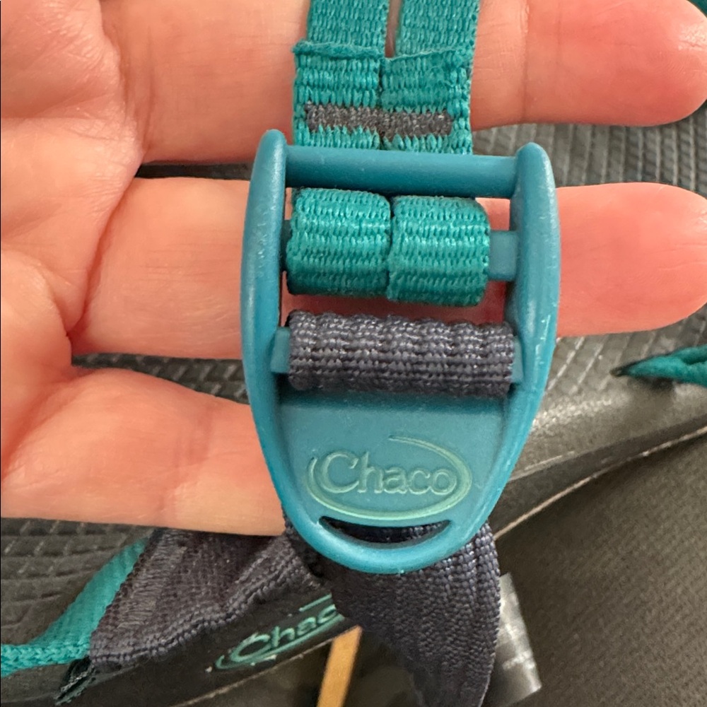 Chaco Cloud Solid Everglade Sandals Size 8 - image 5